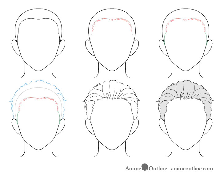 ArtStation - 200+ White Hair Male Anime/ Illustration Style- Character  Reference - Vol.1 | Artworks