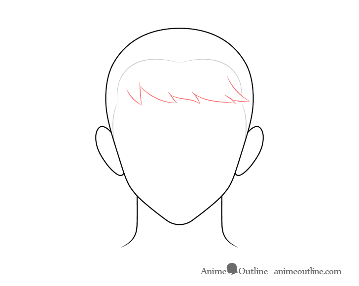 How to Draw a Manga Boy with Shaggy Hair (Side View)