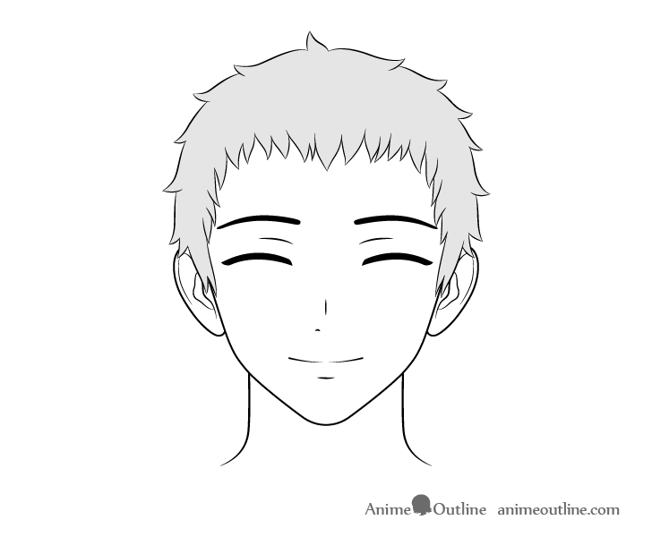 How to Draw Manga Anime Male Character Sketch Professional