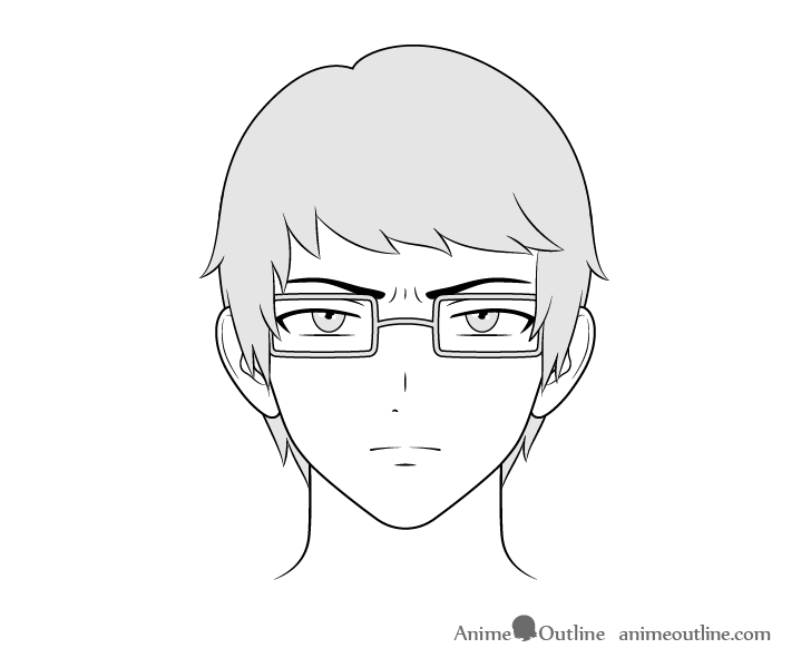 How To Draw Male Anime Characters Step By Step Animeoutline