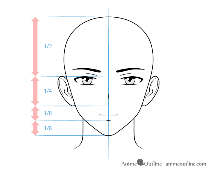 Featured image of post How To Draw Anime Face Male / How to draw anime head and face male character.