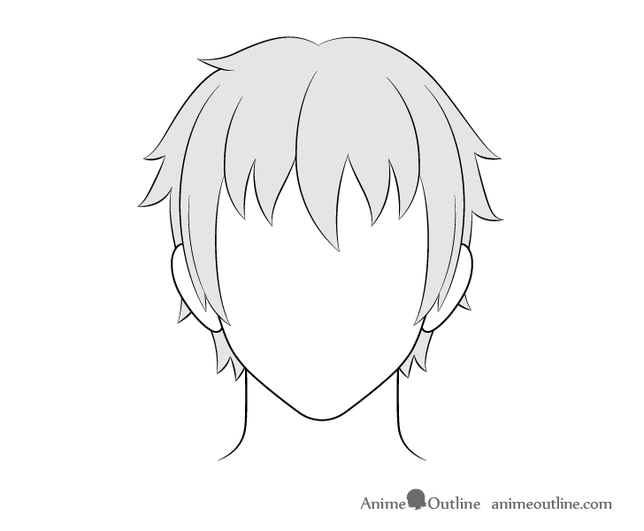 Featured image of post Male Hairstyles Anime Hair Drawing Reference They do carry purpose and meaning however as they generate more or less specific expectations towards the personality of the wearer