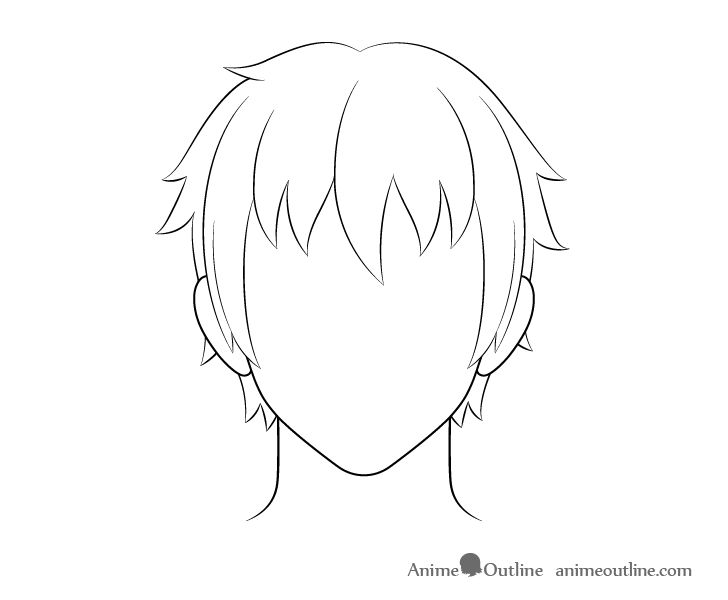 how to draw hairstyles for boys – Drawing Amine and Manga