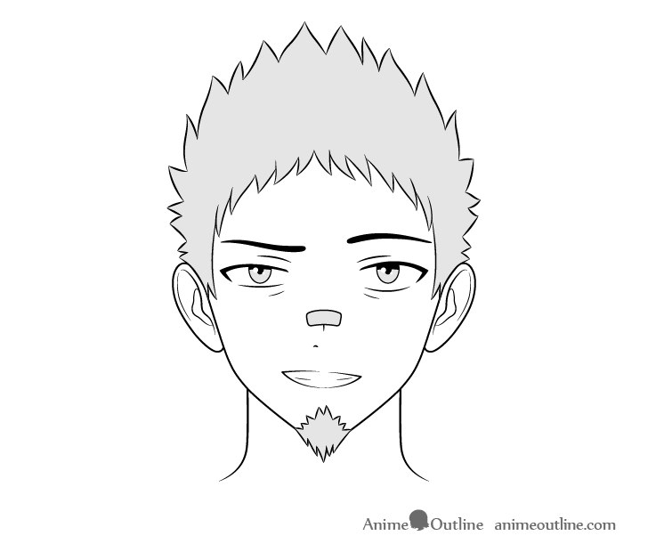 How To Draw Male Anime Characters Step By Step Animeoutline