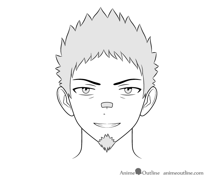 How To Draw A Manga / Anime Styled Portrait: Male Edition, Thumin