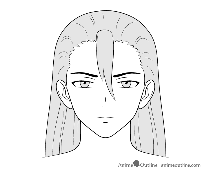 How to Draw Male Anime Characters Step by Step - AnimeOutline