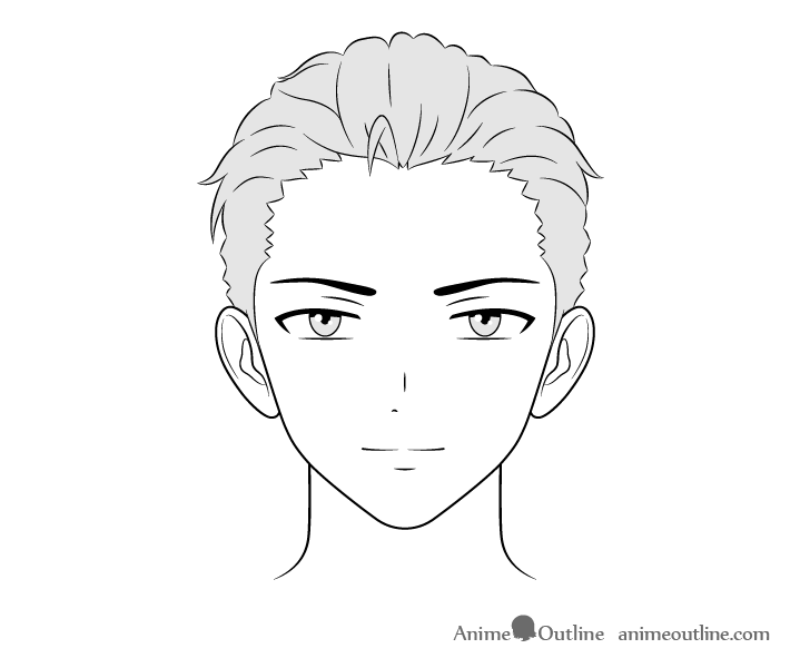 How to Draw an Anime Boy (Shounen) - FeltMagnet