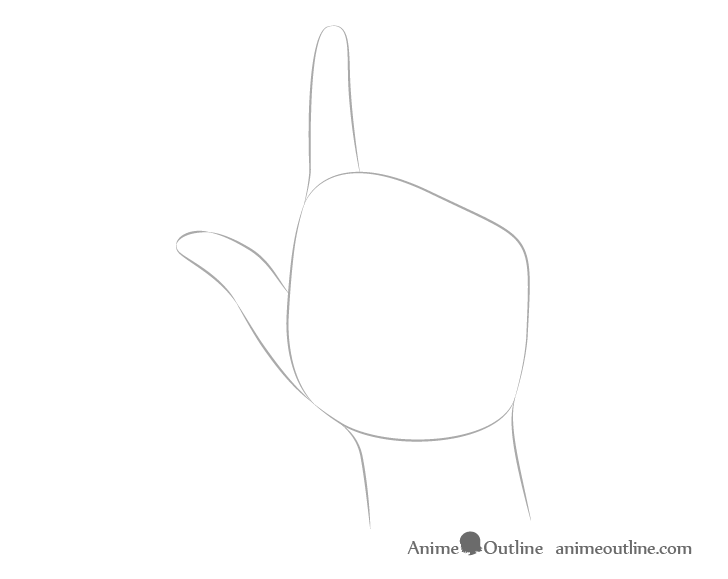 How to Draw Hand Poses Step by Step - AnimeOutline