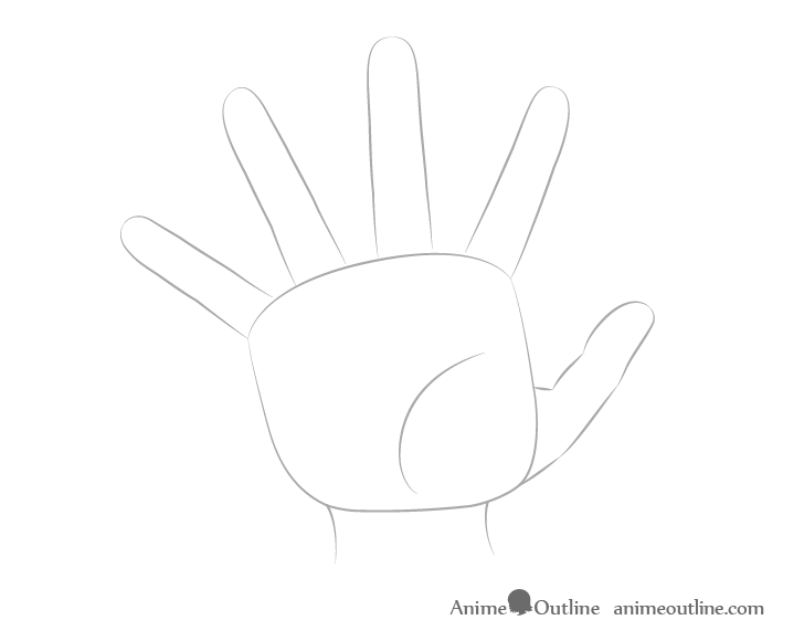 How To Draw Hand Poses Step By Step Animeoutline