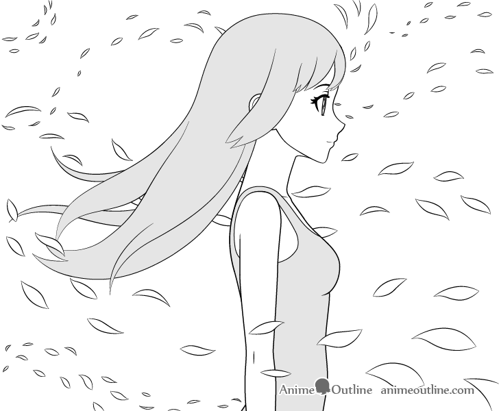 Featured image of post Anime Character Falling Outline See more ideas about drawings drawing tutorial anime drawings