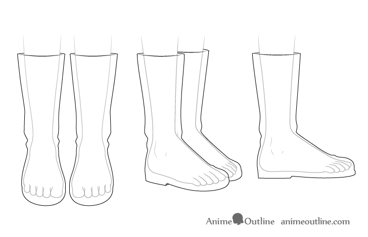 Featured image of post Easy Anime Shoe Drawing Do anime characters even have lips