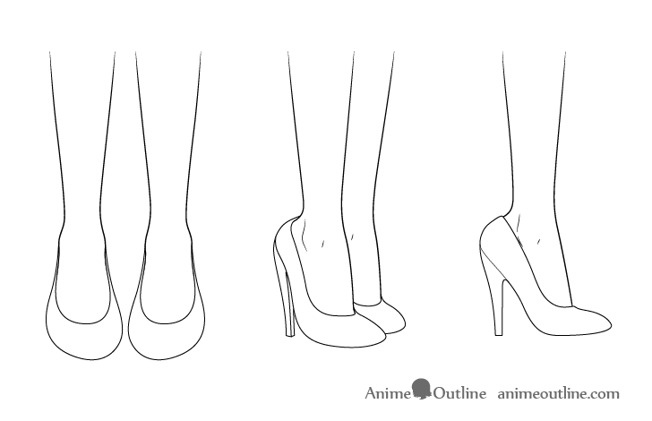 Shoe Poses Vol. 10. 12 types - CLIP STUDIO ASSETS