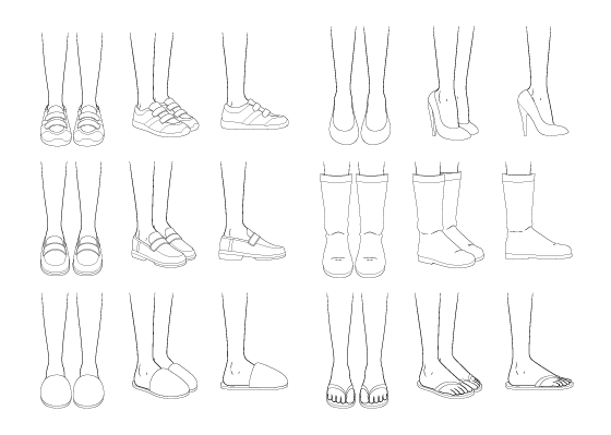 How to Draw Anime Shoes Step by Step  AnimeOutline