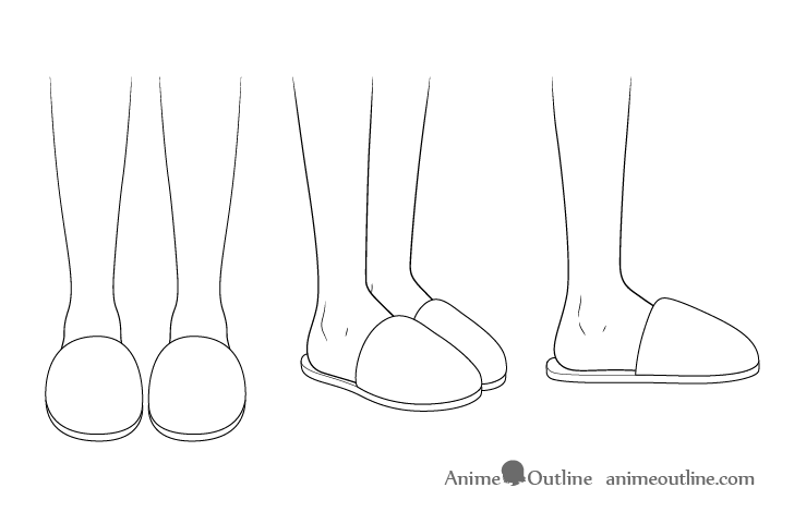 Featured image of post How To Draw Sandals From The Front Learn to draw simply by following the sketching steps in each