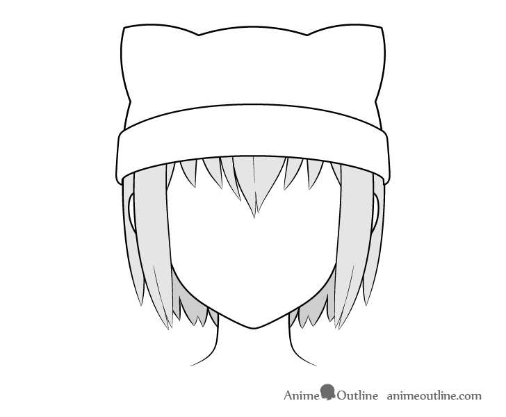 How to Draw Anime Hats & Head Ware - AnimeOutline  Anime drawings  tutorials, Anime eye drawing, Anime drawings