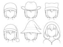 Anime hats