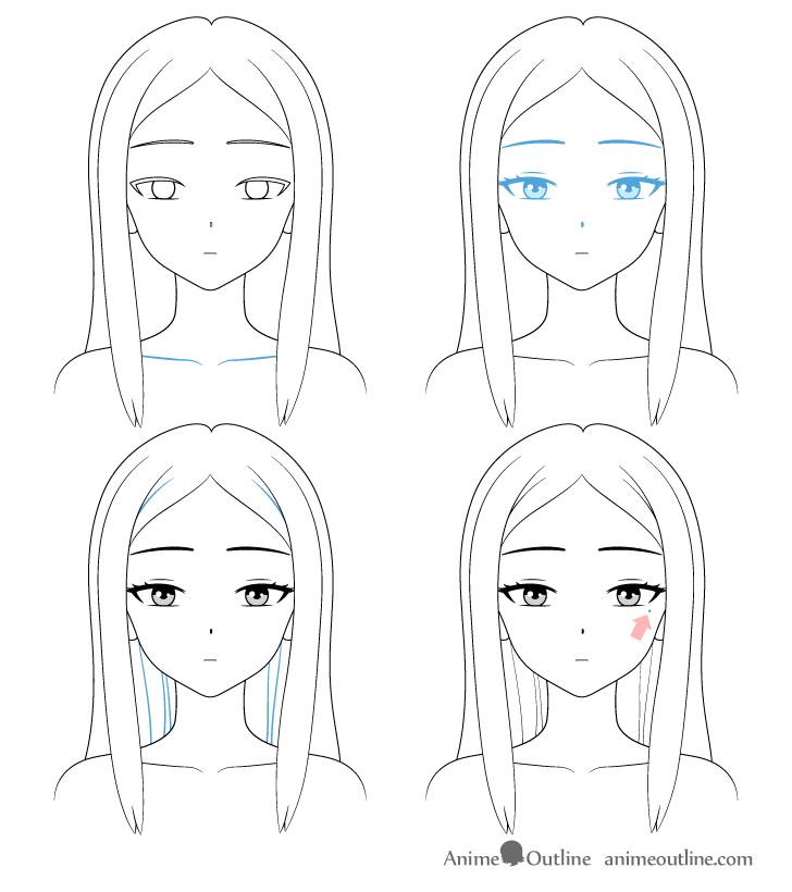 How To Draw An Anime Girl Girl Anime Drawing BSBF How To Draw An Anime Girl Girl Anime Drawing BSBF