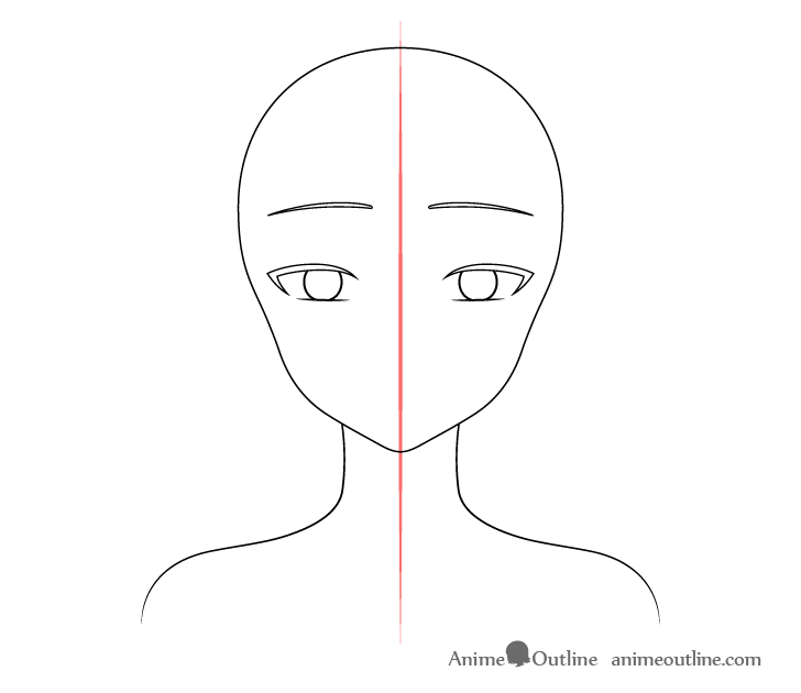 How To Draw A Beautiful Anime Girl Step By Step Animeoutline