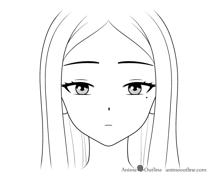 Anime Girl Drawing