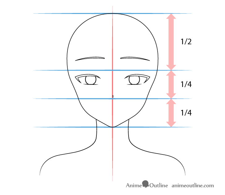 How to Draw an Anime / Manga Girl from The Side - Easy Step by Step Drawing  Tutorial - How to Draw Step by Step Drawing Tutorials