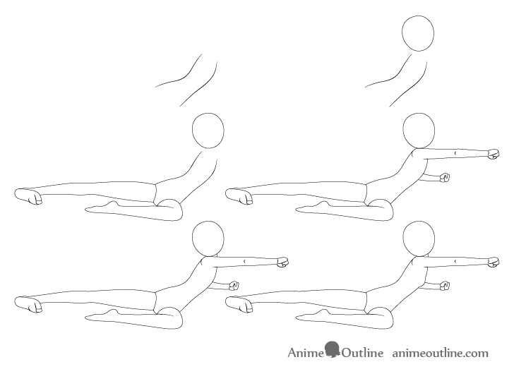 Featured image of post Anime Kneeling Pose Drawing Learn how to draw anime simply by following the steps outlined in our video lessons