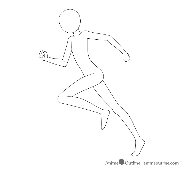 Featured image of post Anime Dynamic Running Pose Sketch Enjoy a selection of illustrations sketches model sheets and tutorials by various artists collected by character design references and shown here for educational and inspirational purposes only