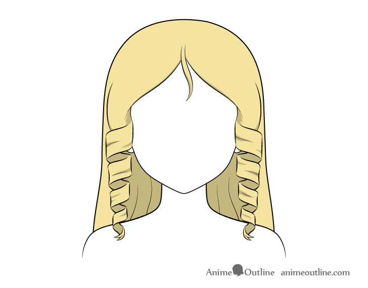 How to Shade Anime Hair Step by Step - AnimeOutline