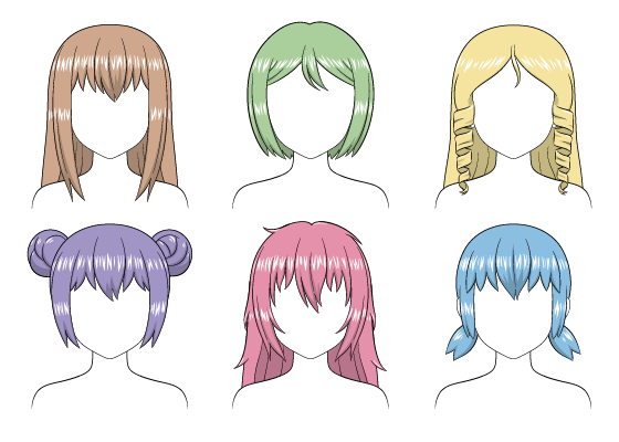 How to Shade Anime Hair Step by Step  AnimeOutline