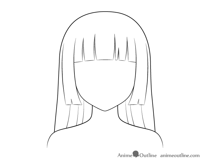 How to Shade Anime Hair Step by Step - AnimeOutline