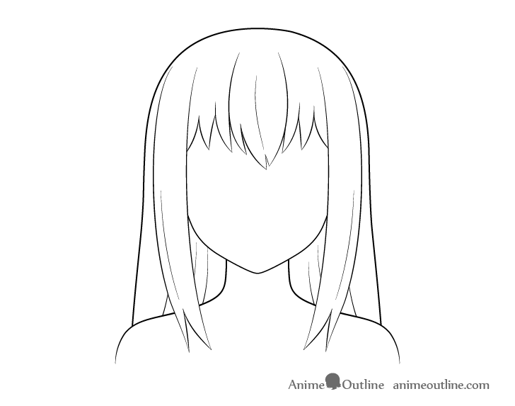 How to Shade Anime Hair Step by Step - AnimeOutline