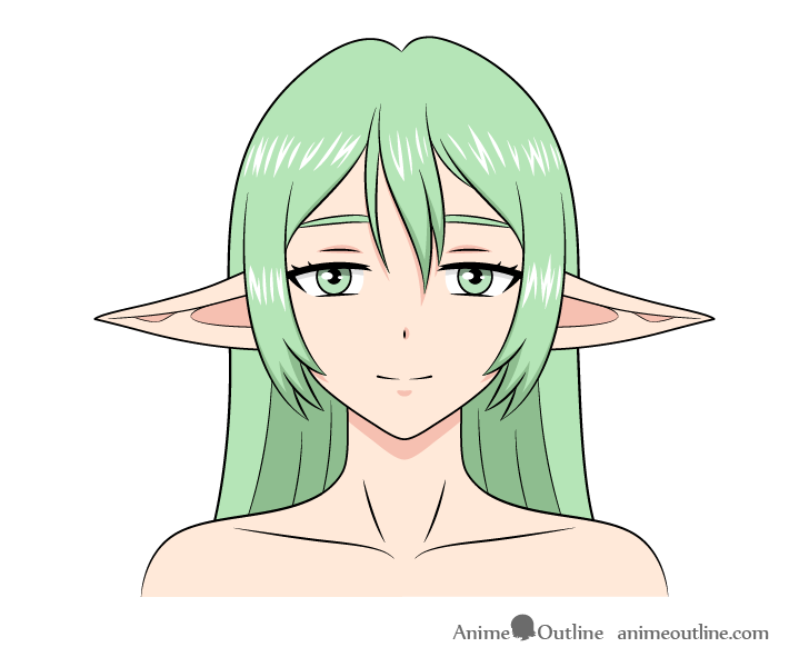 Featured image of post How To Draw Elf Ears Front View So let s select the pen tool from the toolbar towards the left side and draw an outline around the ear