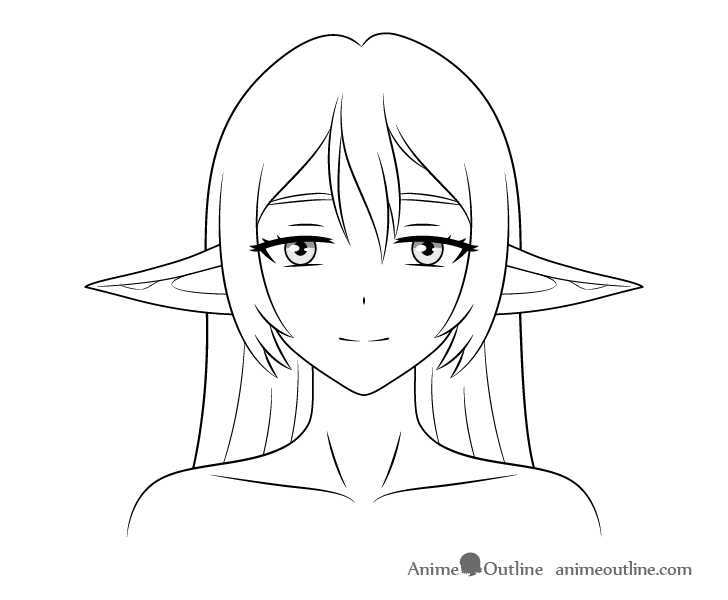 Tumblr - Elf Ears Drawing | Elf drawings, How to draw ears, Elf ears