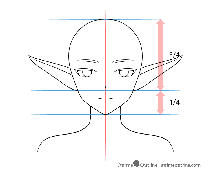 Featured image of post How To Draw Elf Ears From The Front No elf costume would be complete without those distinctive pointy ears