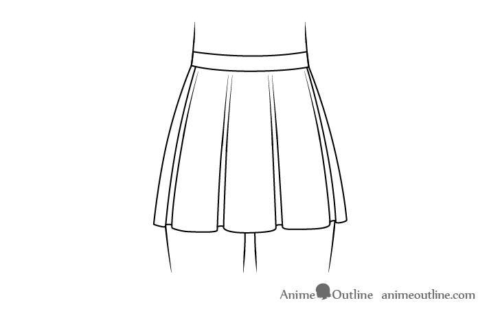 Skirt Sketch Vector Art Icons and Graphics for Free Download