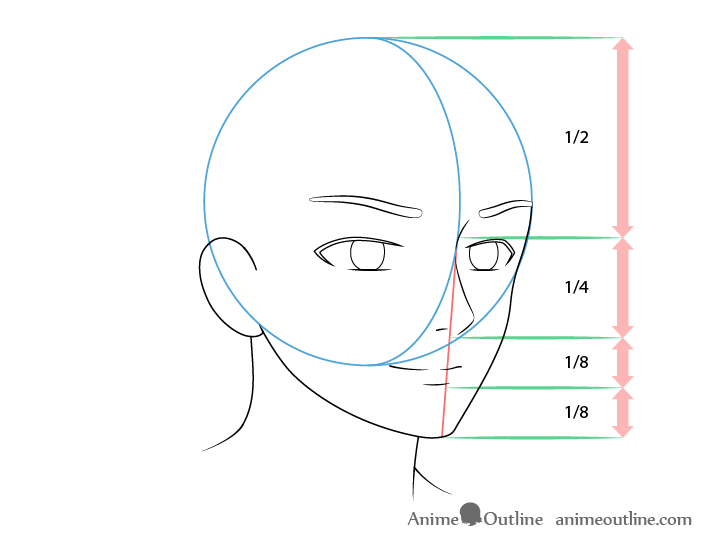 Featured image of post How To Draw Anime Face Shape Male - It includes a total of twelve.