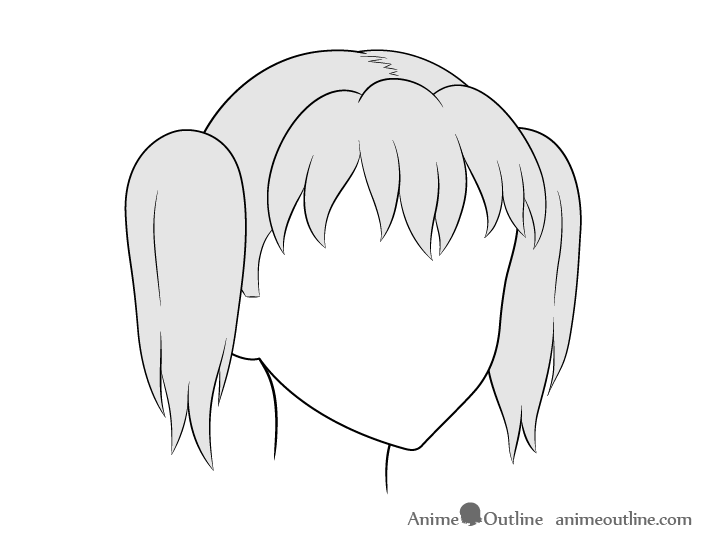 Featured image of post Anime Hair How To Draw Pigtails This is all i know about hair that i m able to share