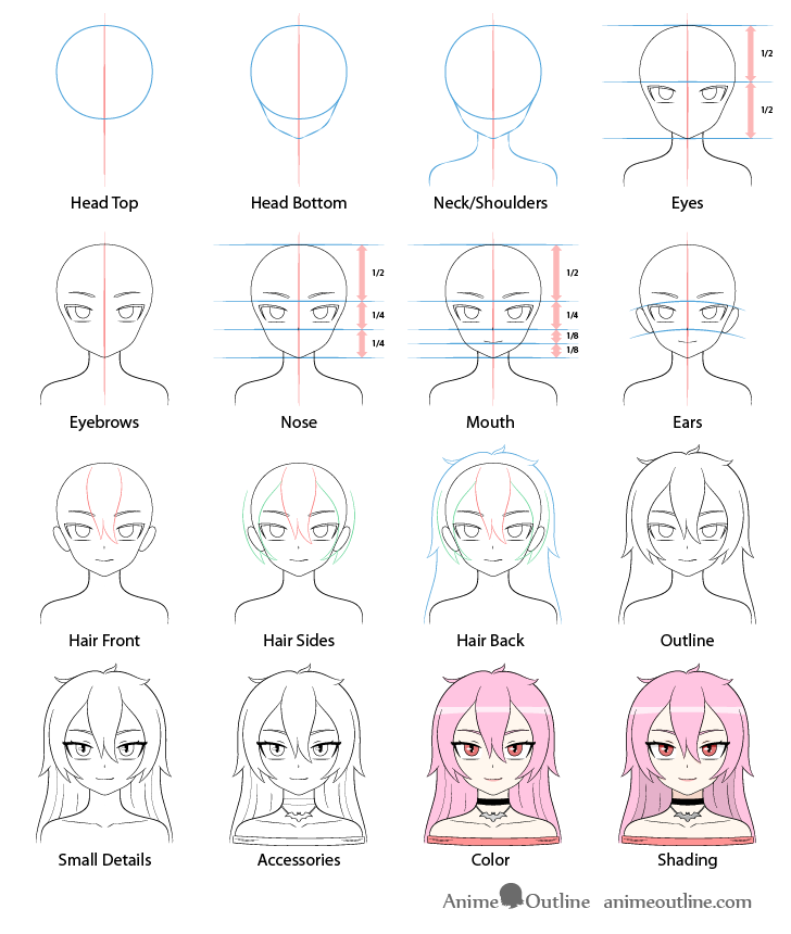 How to Draw Anime  Manga Teeth Tutorial  AnimeOutline