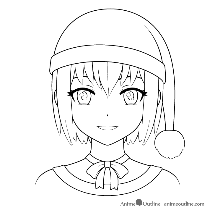 Anime Merry Christmas  Jessiearts  Drawings  Illustration  Entertainment Other Entertainment  ArtPal