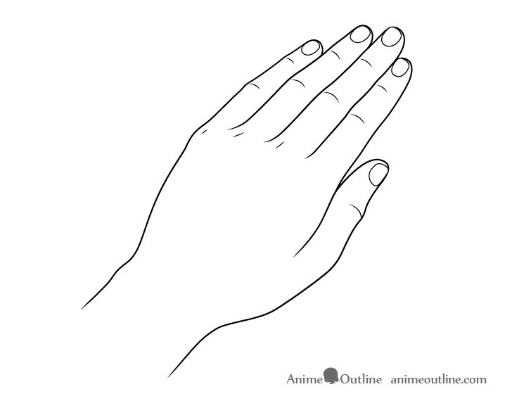 How To Draw Fingernails 6 Different Ways Animeoutline