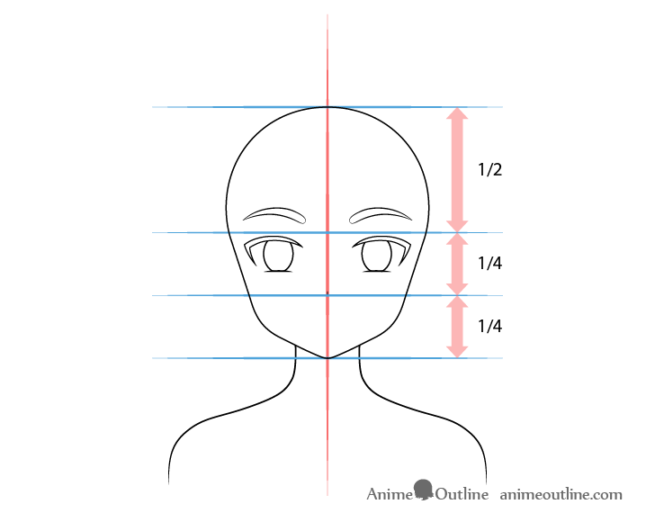 Anime fox girl nose drawing