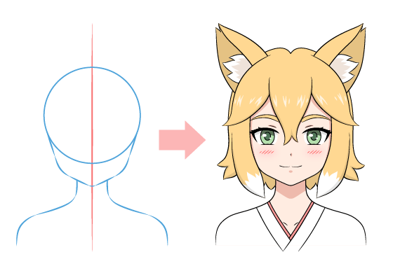 Anime fox girl