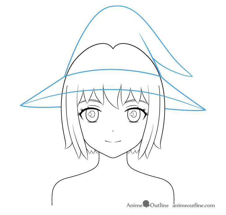 Free Vector | A simple drawing of a wizard