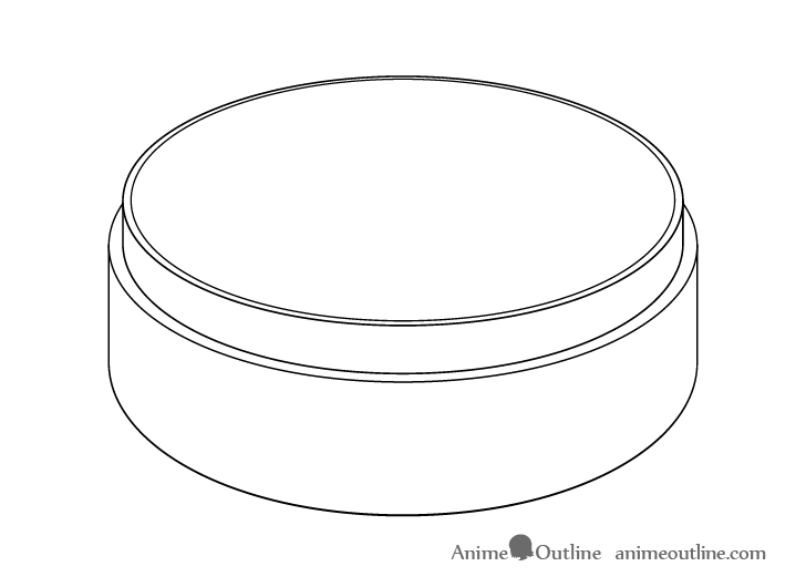 Dumplings steamer bottom drawing