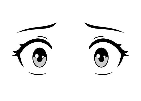 How to Draw Scared Anime or Manga Eyes - AnimeOutline