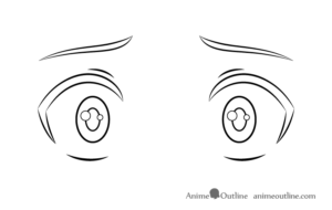 How to Draw Scared Anime or Manga Eyes - AnimeOutline