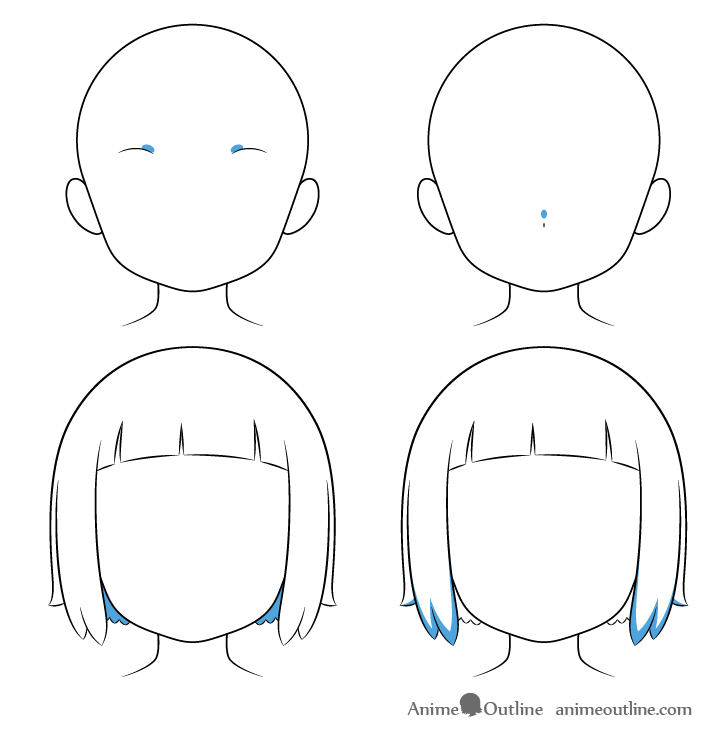 How To Draw An Anime Kid, Step by Step, Drawing Guide, by Dawn