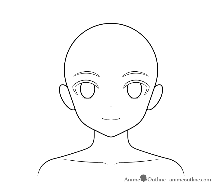 Anime collar bones drawing