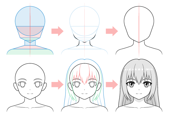 How to Draw Anime for Beginners Step by Step: Manga and Anime Drawing  Tutorials