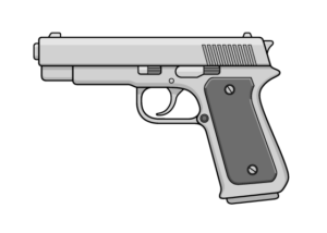 Anime gun drawing