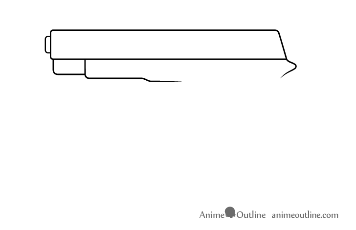 Gun frame drawing
